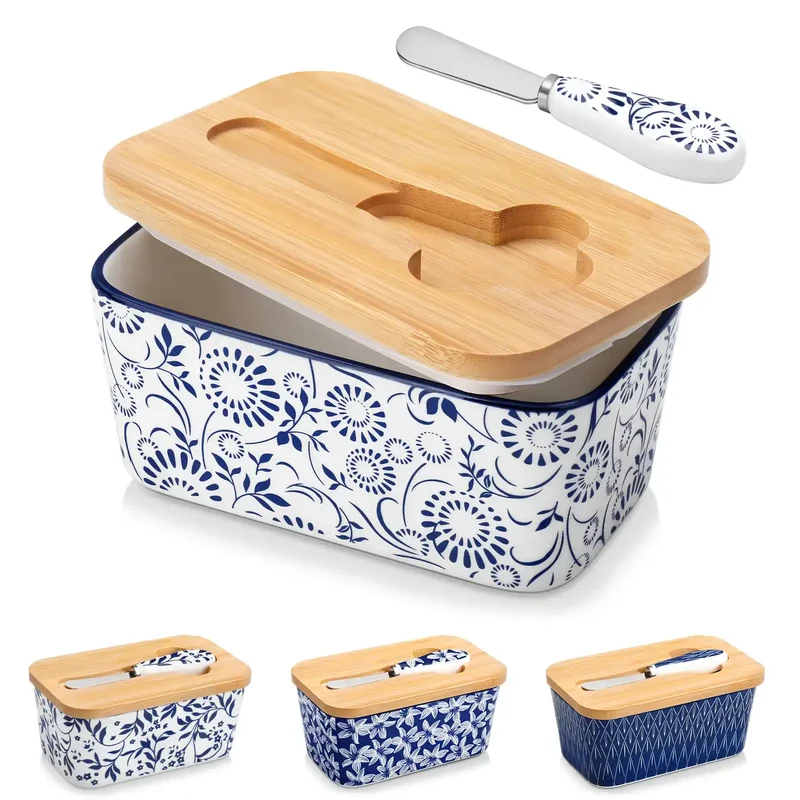 Selene Butter Dish with Lid