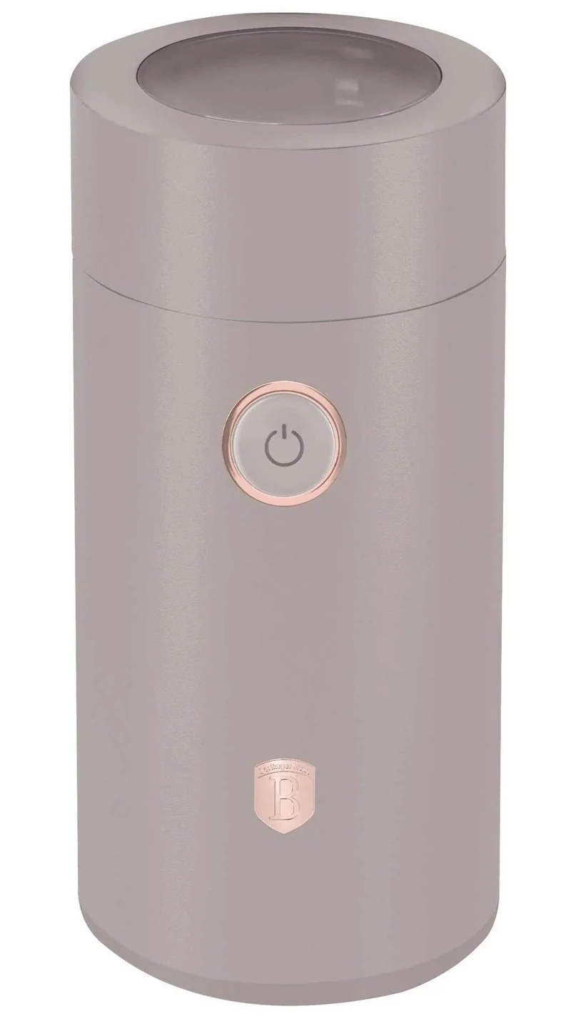 BerlingerHaus Elektrische Kaffeemühle / Kaffeebohnenmühle - Taupe - 150W